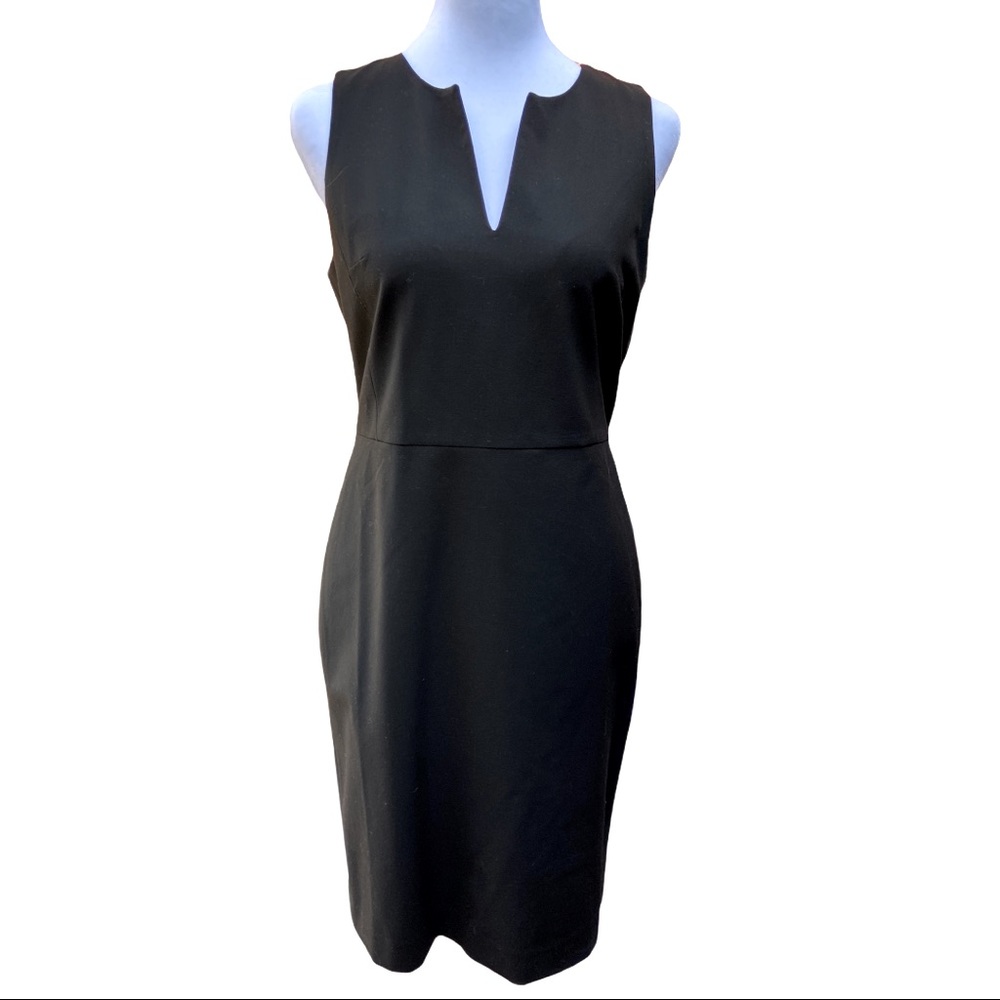 Ann Taylor Black Sheath Dress